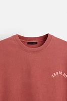 T-SHIRT DÉLAVÉ VARSITY