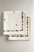 LEAF PRINT NAPKINS (SET OF 2)