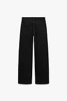 SLOUCHY TRF JEANS WITH A MID WAIST
