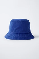 WASHED EFFECT BUCKET HAT