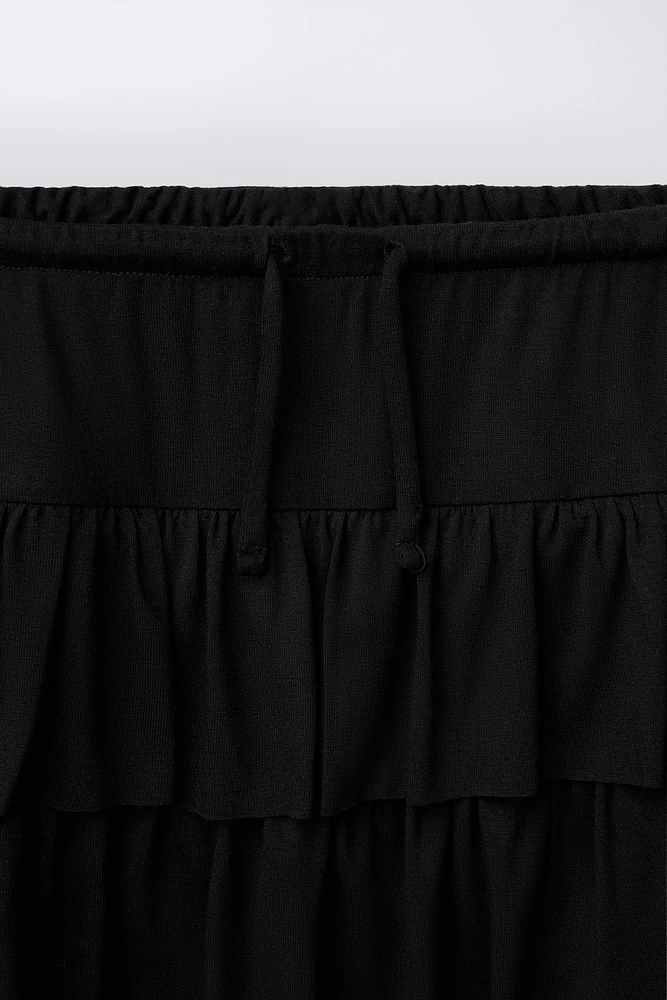 RUFFLED SKORT