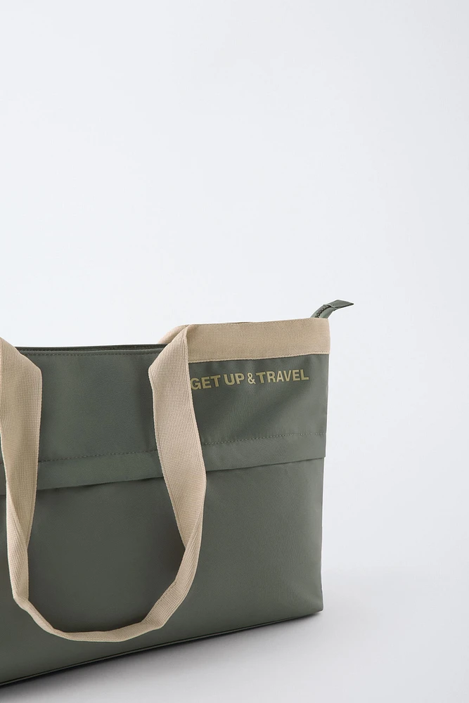 TRAVEL TOTE