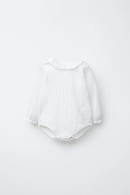 TEXTURED BODYSUIT