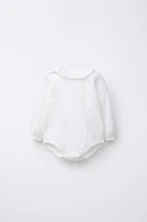 TEXTURED BODYSUIT