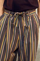 WIDE FIT STRIPED PANTS LIMITED EDITION