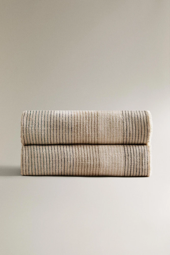 PLAID CHANVRE RAYURES