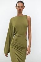CUT OUT MIDI DRESS