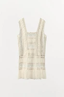 ROBE PLIS DENTELLE