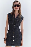 ROBE COURTE Z1975 EN DENIM