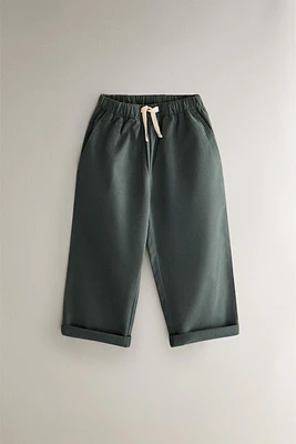 CHILDREN’S TWILL COTTON PANTS