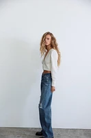 JEAN TRF CURVED TAILLE HAUTE