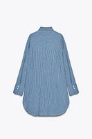 CHEMISE LONGUE RAYURES ZW COLLECTION