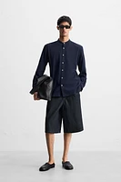 WRINKLED LOOK SHIRT