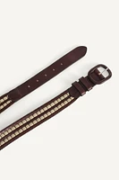 LIMITED EDITION COMBINATION LEATHER BELT