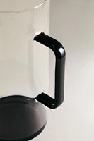 CONTRAST BOROSILICATE GLASS PITCHER