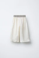 RUFFLED PANTS