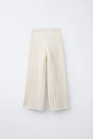 CABLE KNIT CULOTTES