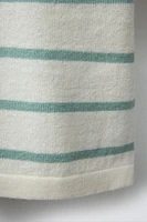 T-SHIRT EN MAILLE À RAYURES