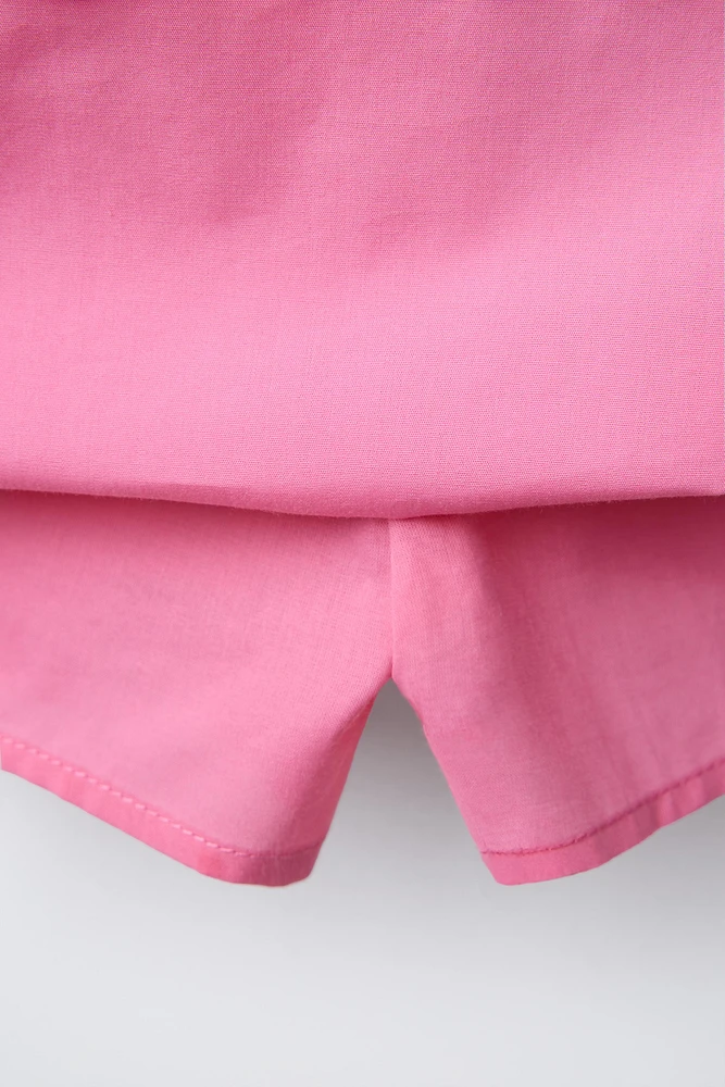 JUPE-SHORT FLEURIE