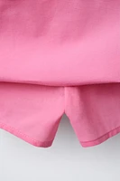 JUPE-SHORT FLEURIE
