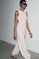 LONG CREPE JUMPSUIT