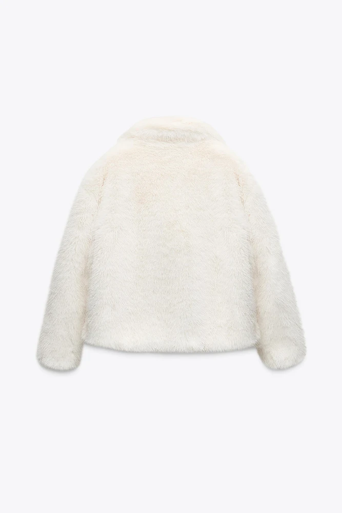 VESTE EFFET FOURRURE ZW COLLECTION