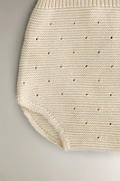 CHILDREN’S CHUNKY KNIT DUNGAREES