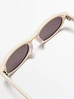 Petites lunettes de soleil rectangulaires