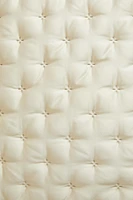 PLAIN PILLOW SHAM FOR QUILT WITH KNOTS