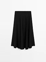 Flowing flounce skirt - STUDIO
