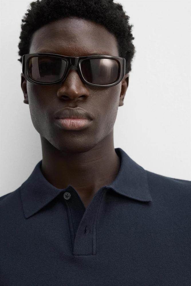 POLO EN MAILLE DE COTON