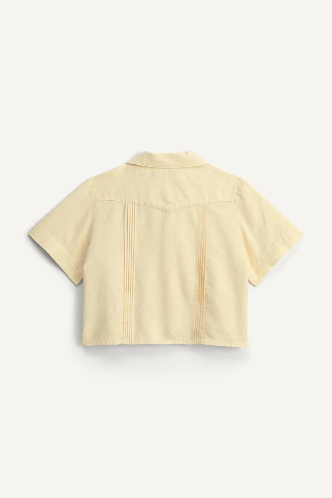 LIMITED EDITION LINEN COTTON SHIRT
