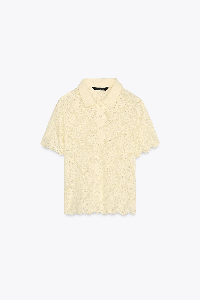 CHEMISE EN DENTELLE