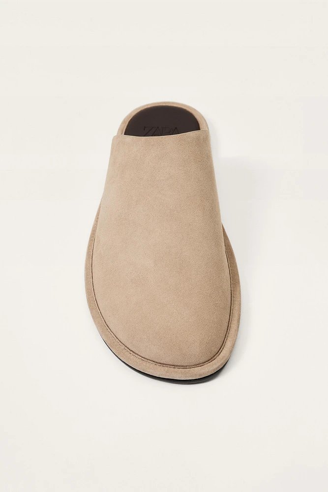 SABOTS EN CUIR ÉDITION LIMITÉE