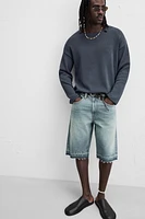 BAGGY FIT DENIM SHORTS