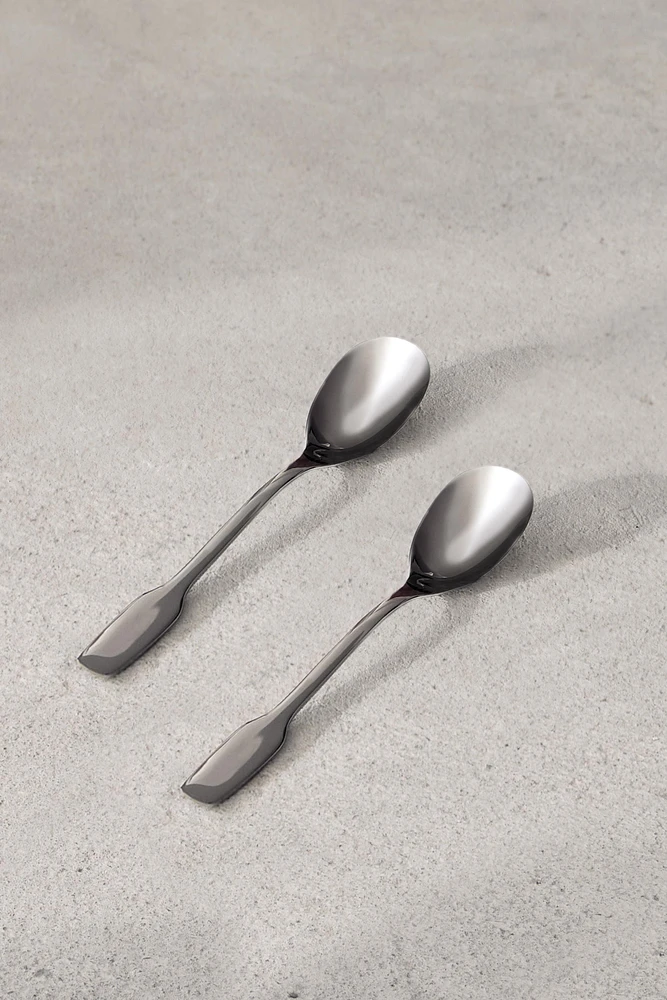 LOT DE 2 - CUILLÈRE À CAFÉ