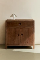 ELM WOOD SIDE TABLE