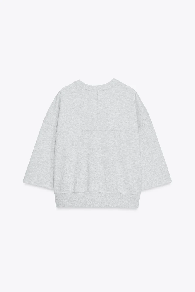SWEAT EFFET DÉLAVÉ