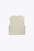 SOFT V-NECK VEST