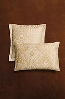 PAISLEY PRINT SATEEN PILLOWCASE