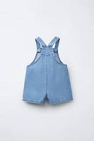 SALOPETTE COURTE EN DENIM