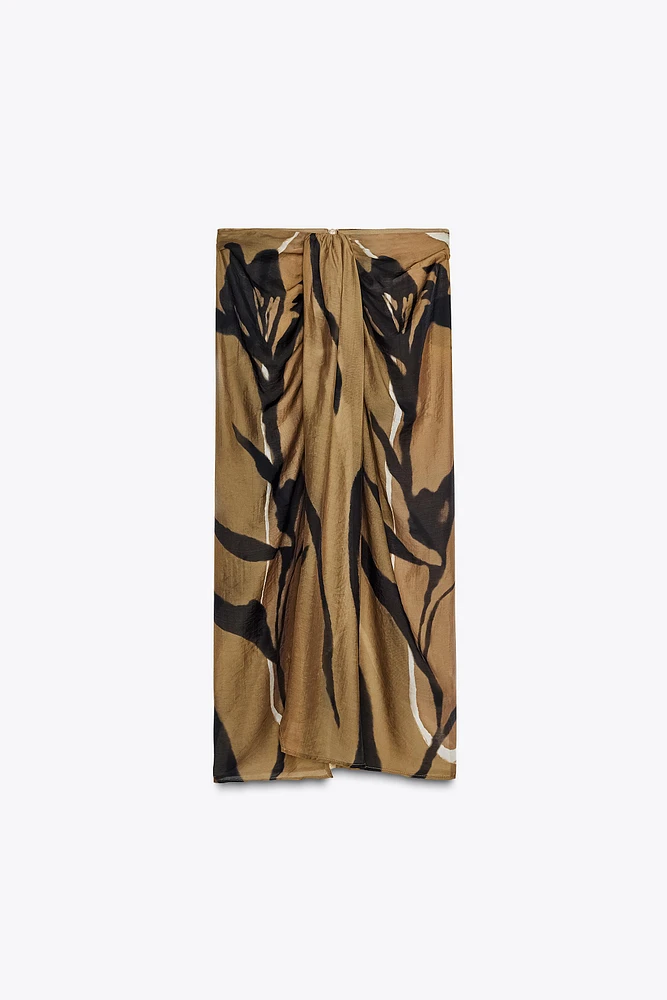KNOTTED PRINT SARONG