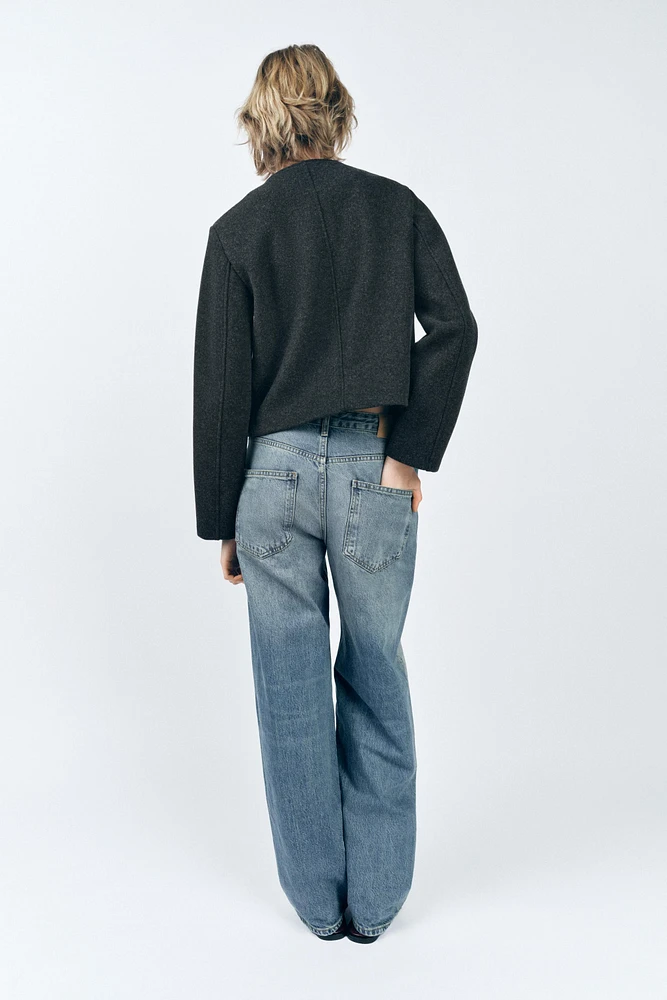 CLOTH BUTTON JACKET