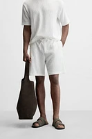 BERMUDA RELAXED FIT JACQUARD