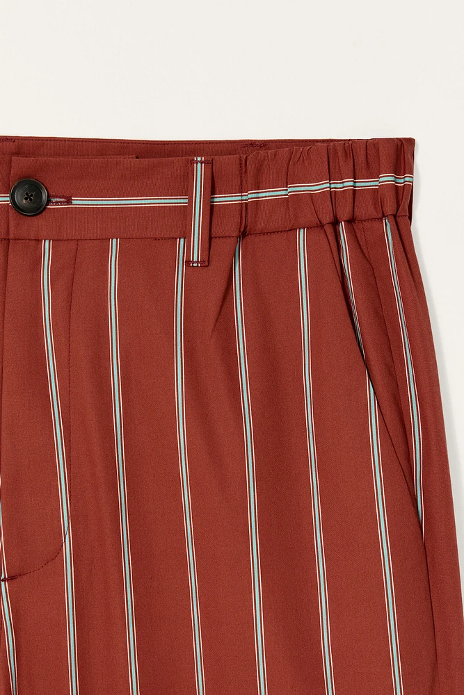 PANTALON COUPE DÉCONTRACTÉE À RAYURES ÉDITION LIMITÉE