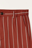 PANTALON COUPE DÉCONTRACTÉE À RAYURES ÉDITION LIMITÉE