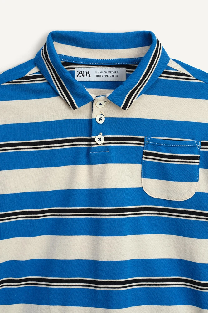 LIMITED EDITION STRIPED POLO