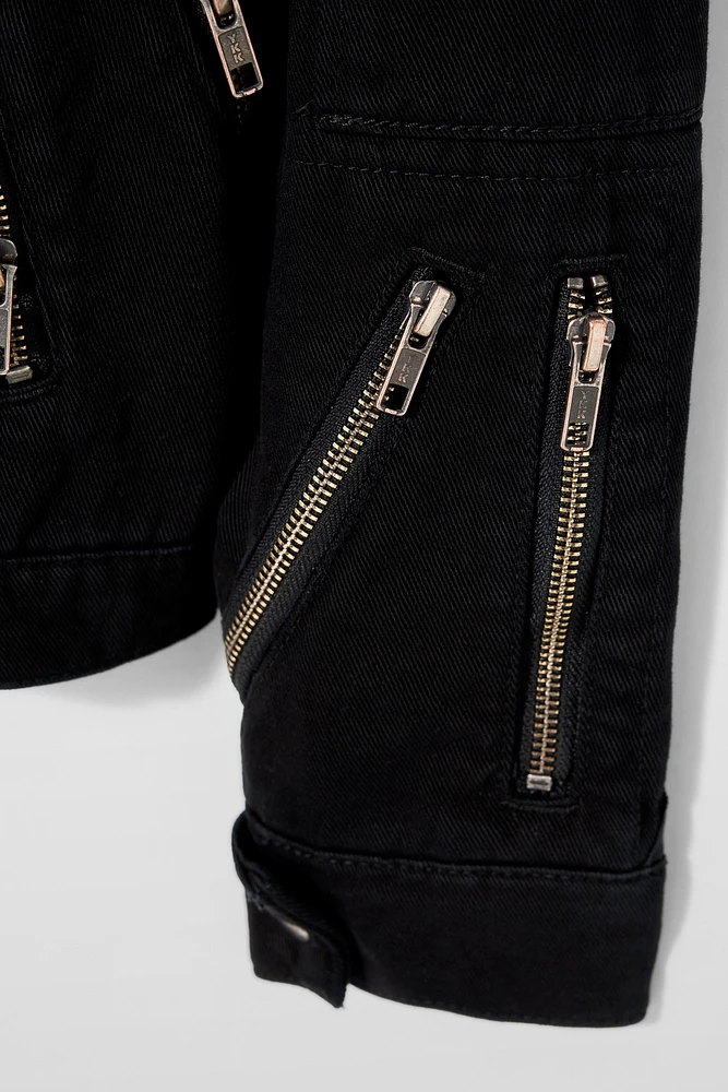 VESTE ZIPS KATE MOSS X ZARA