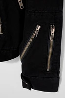 VESTE ZIPS KATE MOSS X ZARA