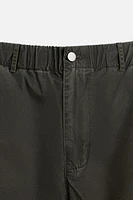 WASHED TECHNICAL CARGO PANTS